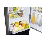 344L 60/40 Freestanding Black Fridge Freezer