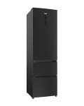 Haier 60/40 No Frost Fridge Freezer - Black