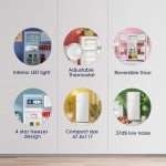 Fridgemaster 48cm Top Mounted Fridge Freezer