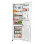 70/30 Split 260L White Combi Fridge Freezer