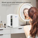 WANNYTON 4L Portable Mini Fridge Cooler/Warmer