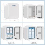 WANNYTON 4L Portable Mini Fridge Cooler/Warmer