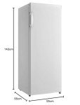 Igenix IGTL055W Freestanding Tall Larder Fridge - 235L