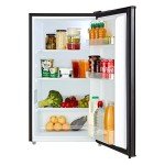 Cookology UCFR88BK 88L Undercounter Freestanding Fridge