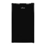 Willow W48EUFIB Under Counter Larder Fridge – Black