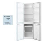 Cookology 174L Freestanding Fridge Freezer in White