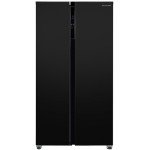 Russell Hobbs 442L Black American Fridge Freezer