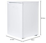 Statesman L255B 55cm White Under-Counter Fridge
