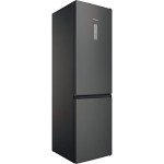 367L 70/30 Freestanding Silver Black Fridge Freezer
