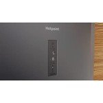 367L 70/30 Freestanding Silver Black Fridge Freezer