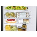 340L 60/40 Freestanding Fridge Freezer - Black