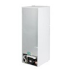 Willow 138L Slimline White Fridge Freezer