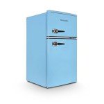 Montpellier Retro Blue Undercounter Fridge Freezer