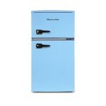 Montpellier Retro Blue Undercounter Fridge Freezer