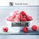 Hisense 562L Black American Side-by-Side Fridge Freezer