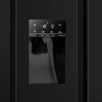 Hisense 562L Black American Side-by-Side Fridge Freezer