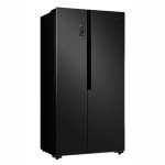 Teknix 519L Side by Side Fridge Freezer - Black