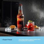 Fridgemaster Slim American Side-by-Side Fridge Freezer