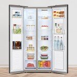 Fridgemaster Slim American Side-by-Side Fridge Freezer