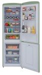 CDA Florence 60cm Retro Frost Free Fridge Freezer