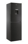 Candy 50/50 Fridge Freezer with Water Dispenser - Black