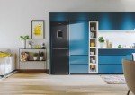 Candy 50/50 Fridge Freezer with Water Dispenser - Black