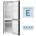 Cookology 174 Litre Freestanding Black Fridge Freezer