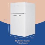 Russell Hobbs 48cm Undercounter Fridge Freezer