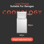 Cookology 99L Freestanding Chest Freezer - White