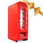 Coca-Cola Retro Mini Fridge 5L Red Display Window