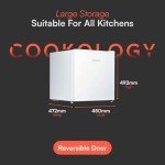 Cookology 46L Mini Desktop Fridge with Ice Box