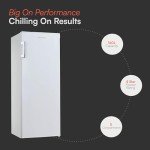 Cookology CTFZ160WH Tall Upright Freezer, 160L