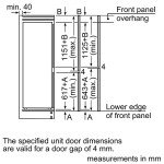 Neff N50 Built-in Fridge Freezer 70/30 177cm
