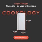 Cookology CTFR235WH 230L Upright Larder Fridge with LED Light