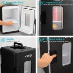 Vasip 15L Mini Kühlschrank mit Kühl- und Heizfunktion