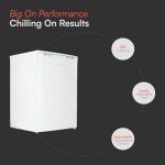 Cookology 130L Undercounter Freestanding Fridge - White