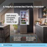 Samsung SpaceMax Combi Fridge Freezer - Black