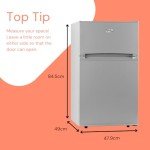 SIA 88L Under-Counter Stainless Steel Freezer