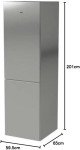 AEG 6000 Series Stainless Steel Fridge Freezer