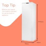 SIA RFI108 210L Integrated White Tall Freezer