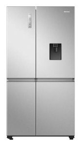 Hisense Smart American Style Fridge Freezer - Stainless Steel
