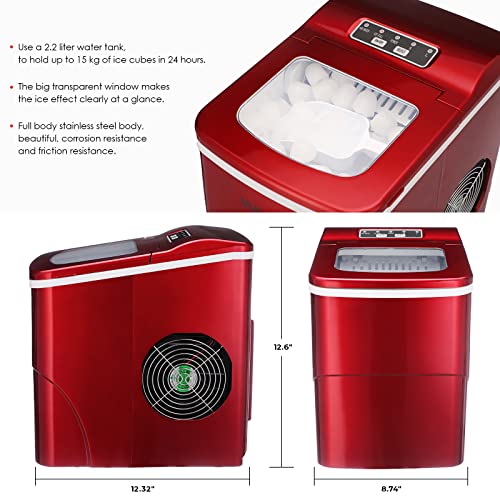 Home Ice Maker - Makes Ice in Minutes!