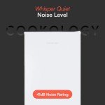 Cookology 93L Undercounter Freestanding Fridge - White