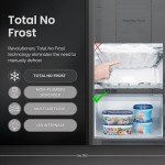 Teknix 55cm Frost Free 50/50 Fridge Freezer