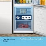 Fridgemaster 55cm Freestanding 269L Fridge Freezer