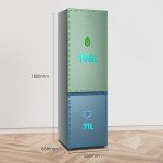 Fridgemaster 55cm Freestanding 269L Fridge Freezer