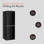 Cookology 142L Black 50/50 Fridge Freezer
