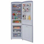 CDA Retro Freestanding Refrigerator 330L - Florence Sea Holly