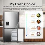 Hisense WiFi American Fridge Freezer with Water Dispenser