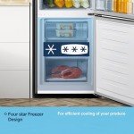 Fridgemaster 55cm Black 269L Fridge Freezer